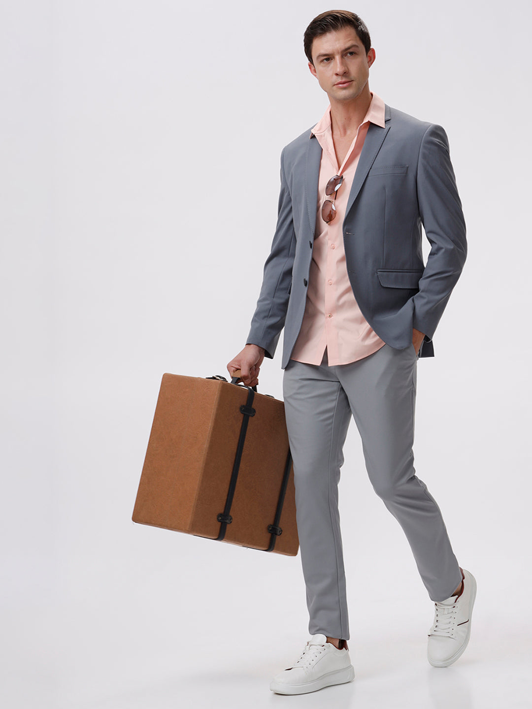 Men's Powell Peachy Keen Cotton Slim Fit Shirt