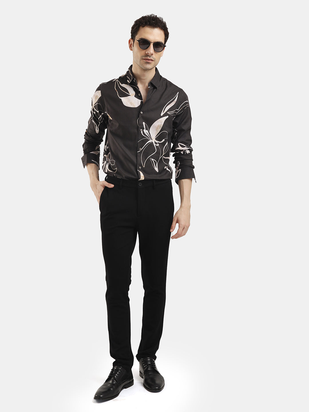 SLIM FIT TRUMP BLACK DARK SHADE DENIM