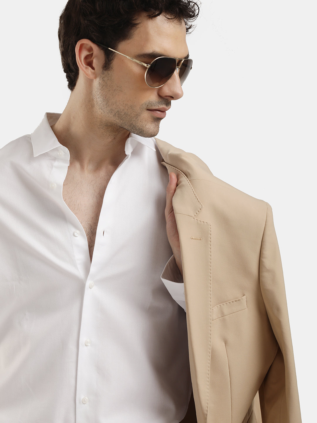 PLAIN SMART CASUAL SHIRT