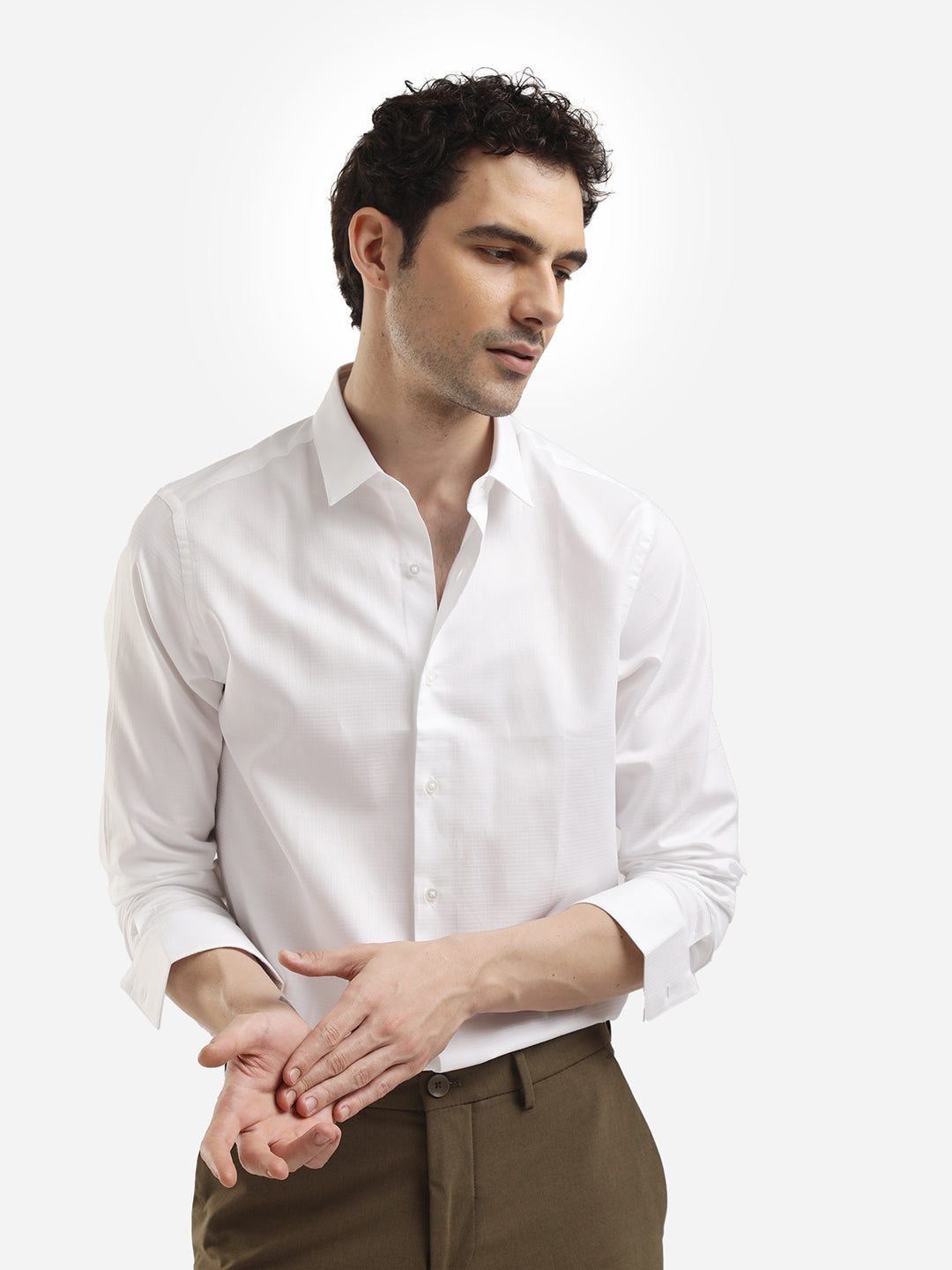 DOBBY JACQUARD SHIRT