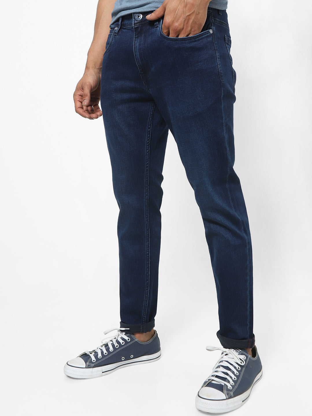 Men's Dark Blue Denim TCDN201