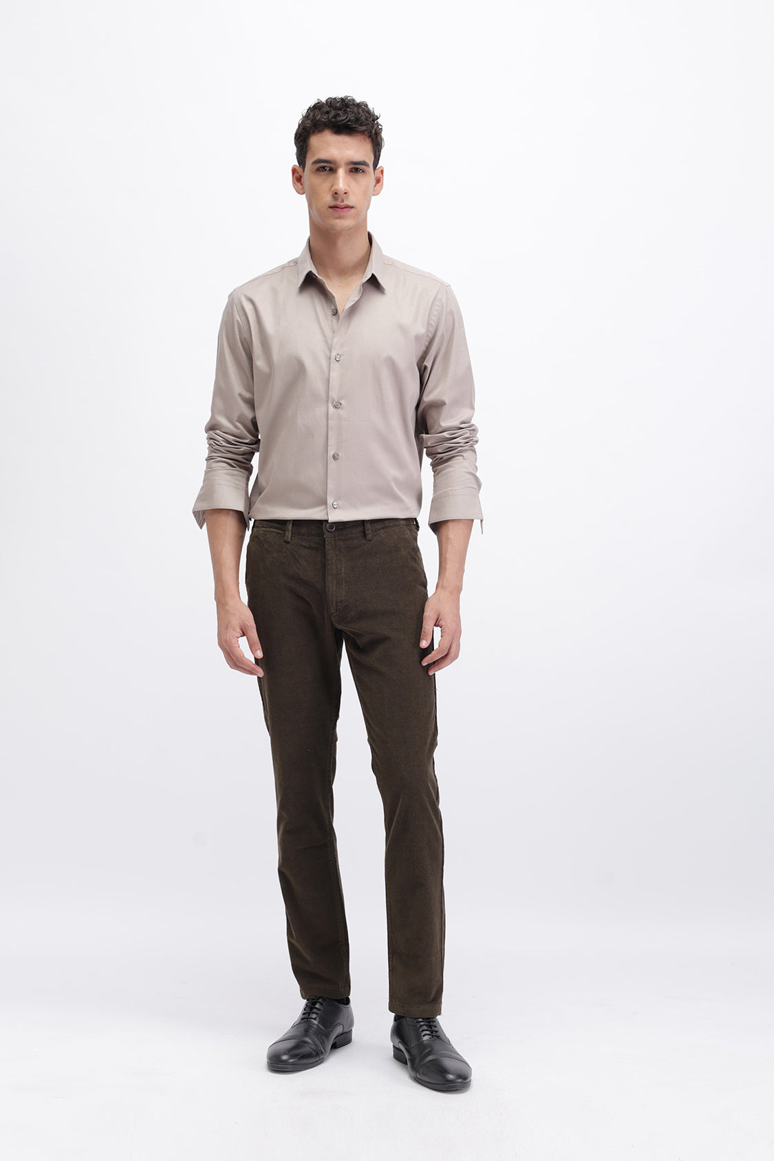 PLAIN TEXTURED SHIRT