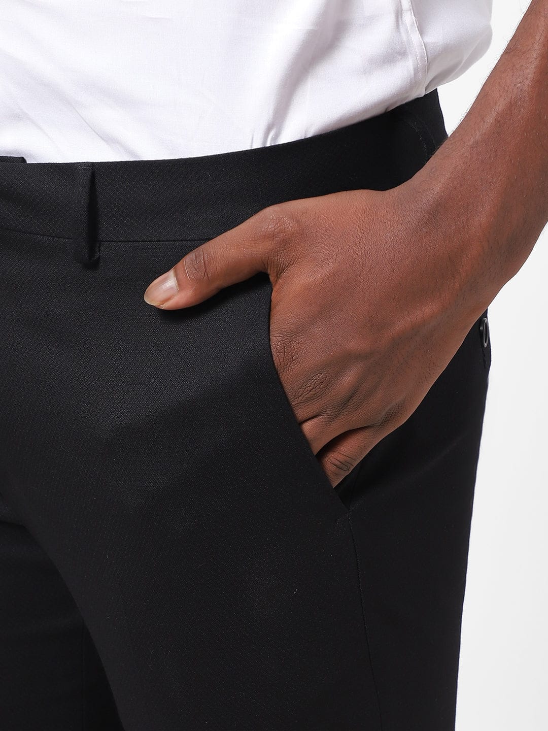 Black Formal Men's Trouser