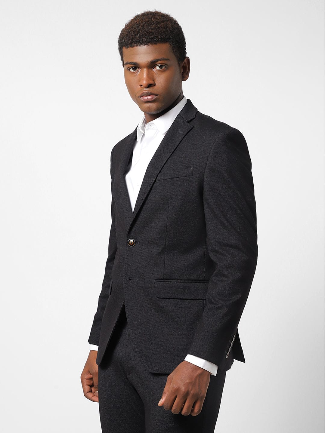 Mens' Black Blazer TCJ46470