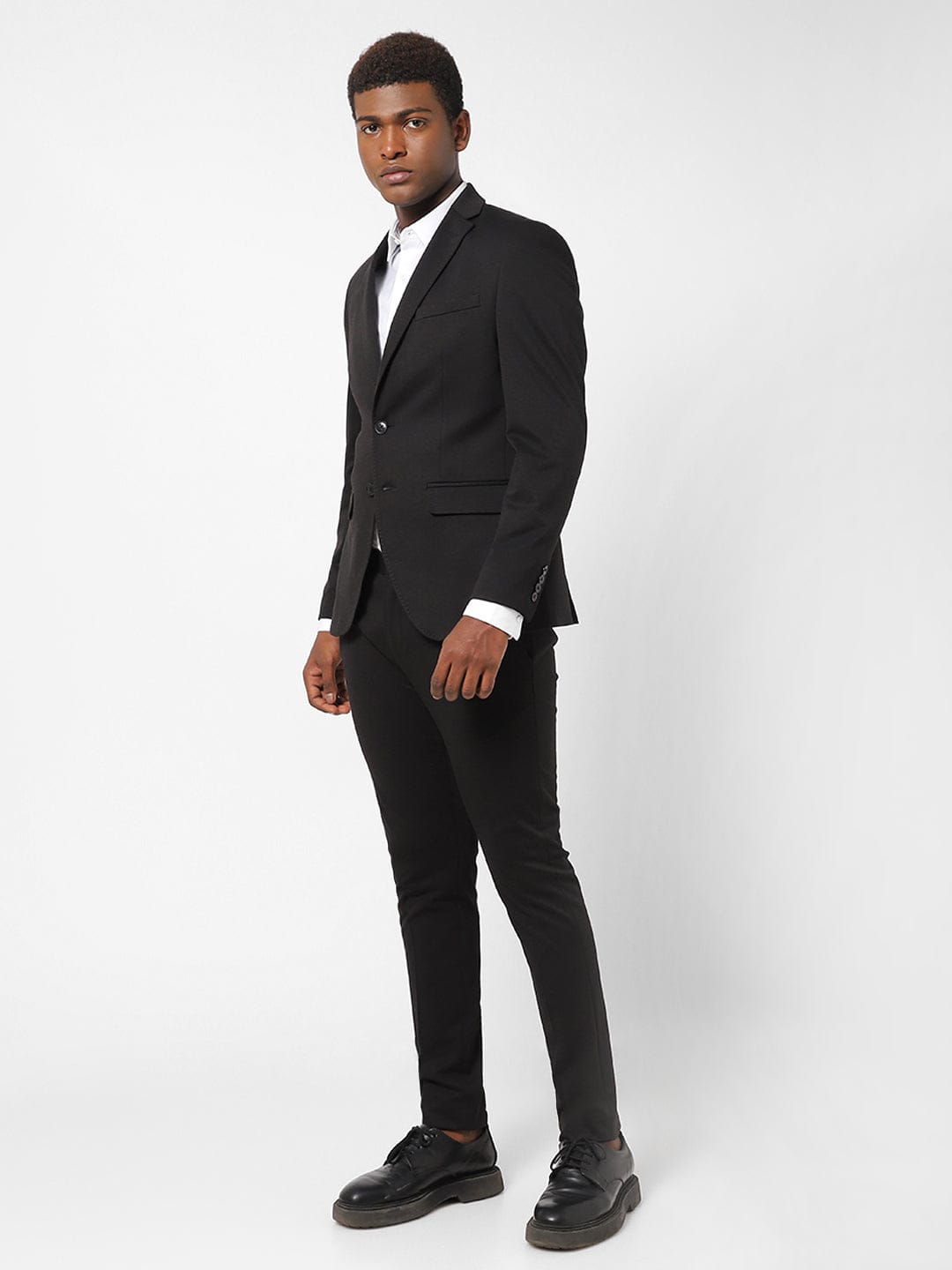 Men's Black Blazer TCJ46459
