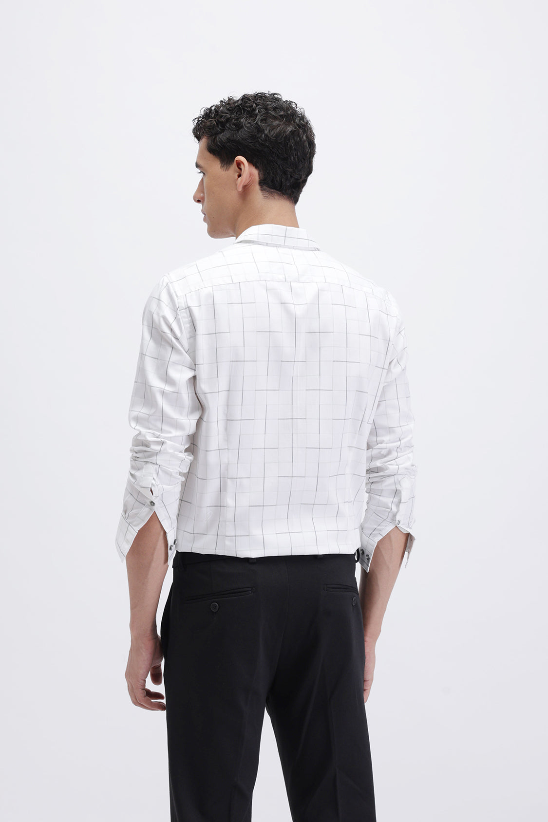 FULL SLEEVES CHECKED SHIRT