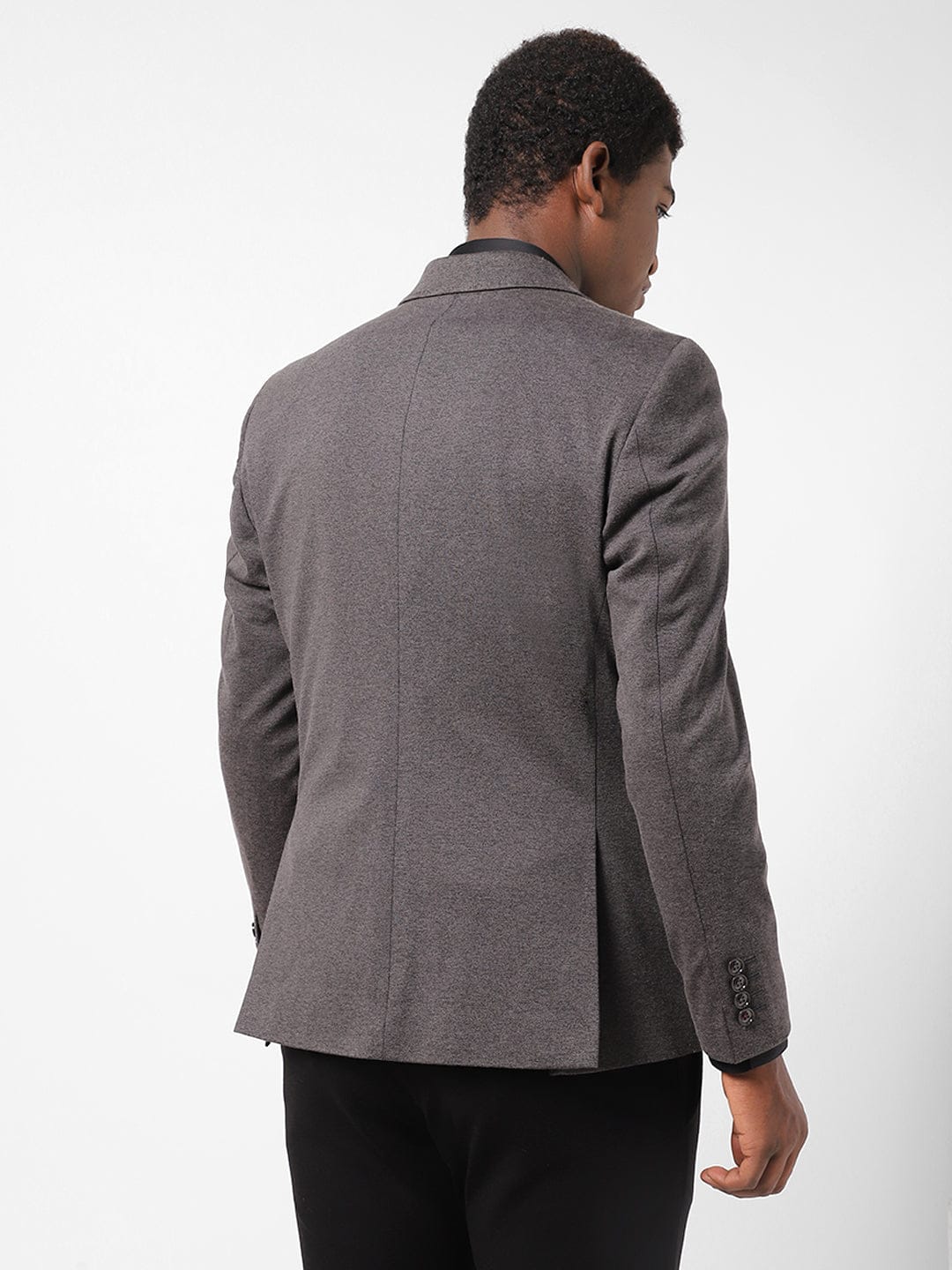 Men's Charcoal Blazer TCJ46444