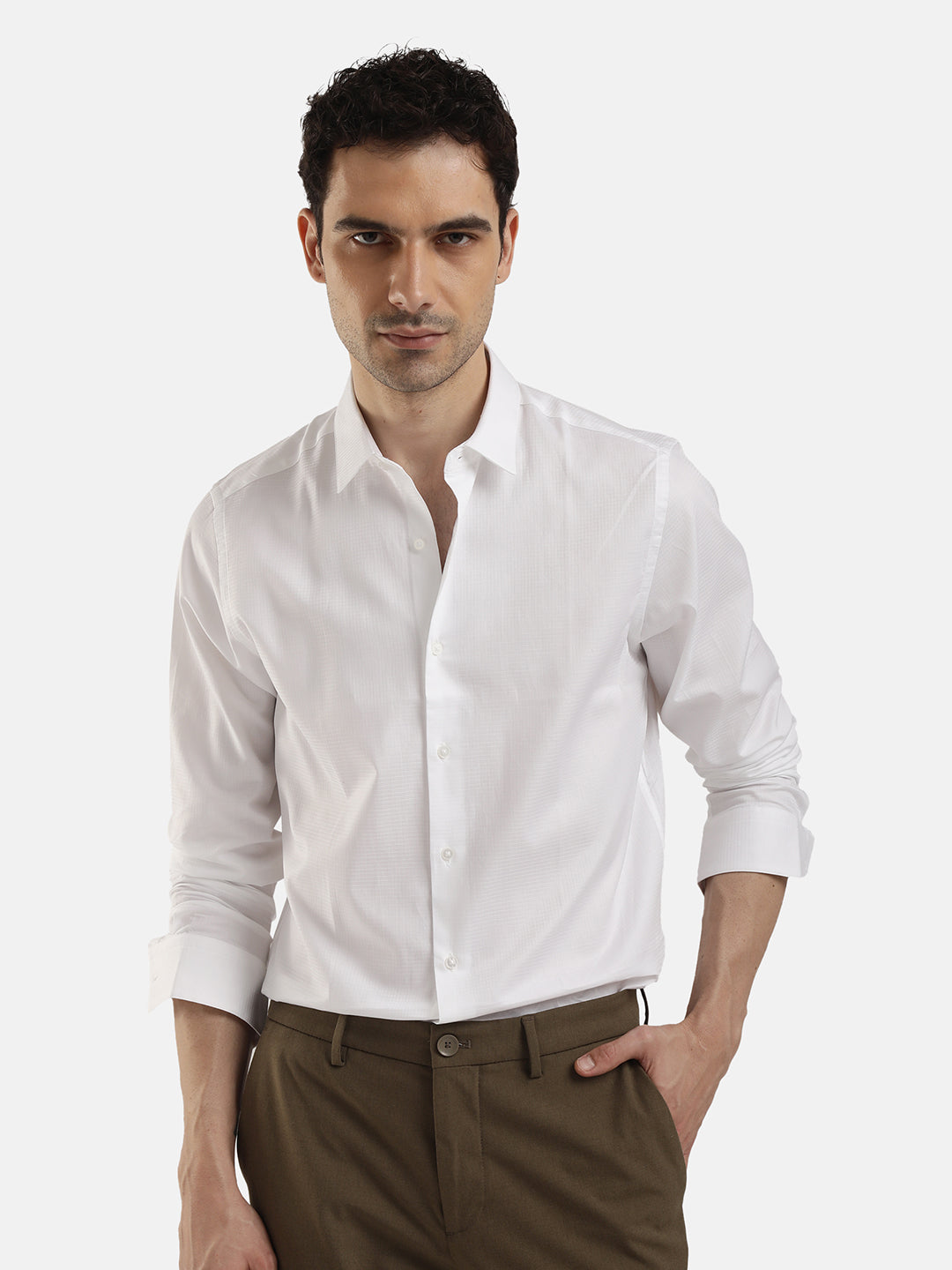 DOBBY JACQUARD SHIRT