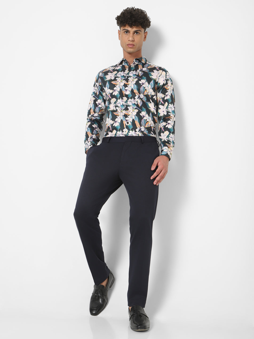 Fawn Knitted Stretch Men's Trouser