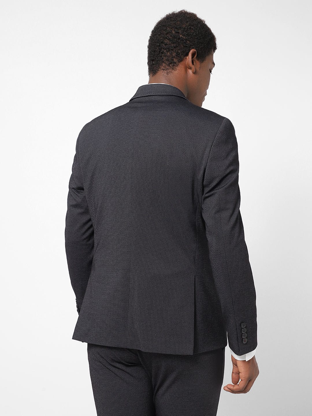 Men's Black Blazer TCJ46452