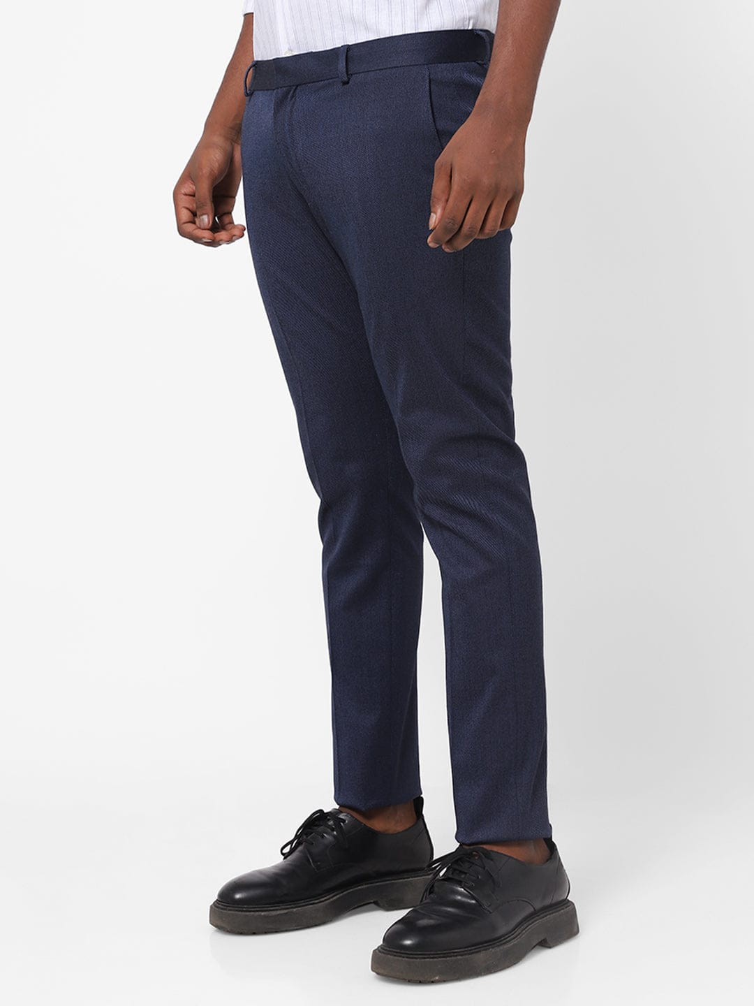 Blue Formal Mens' Trouser